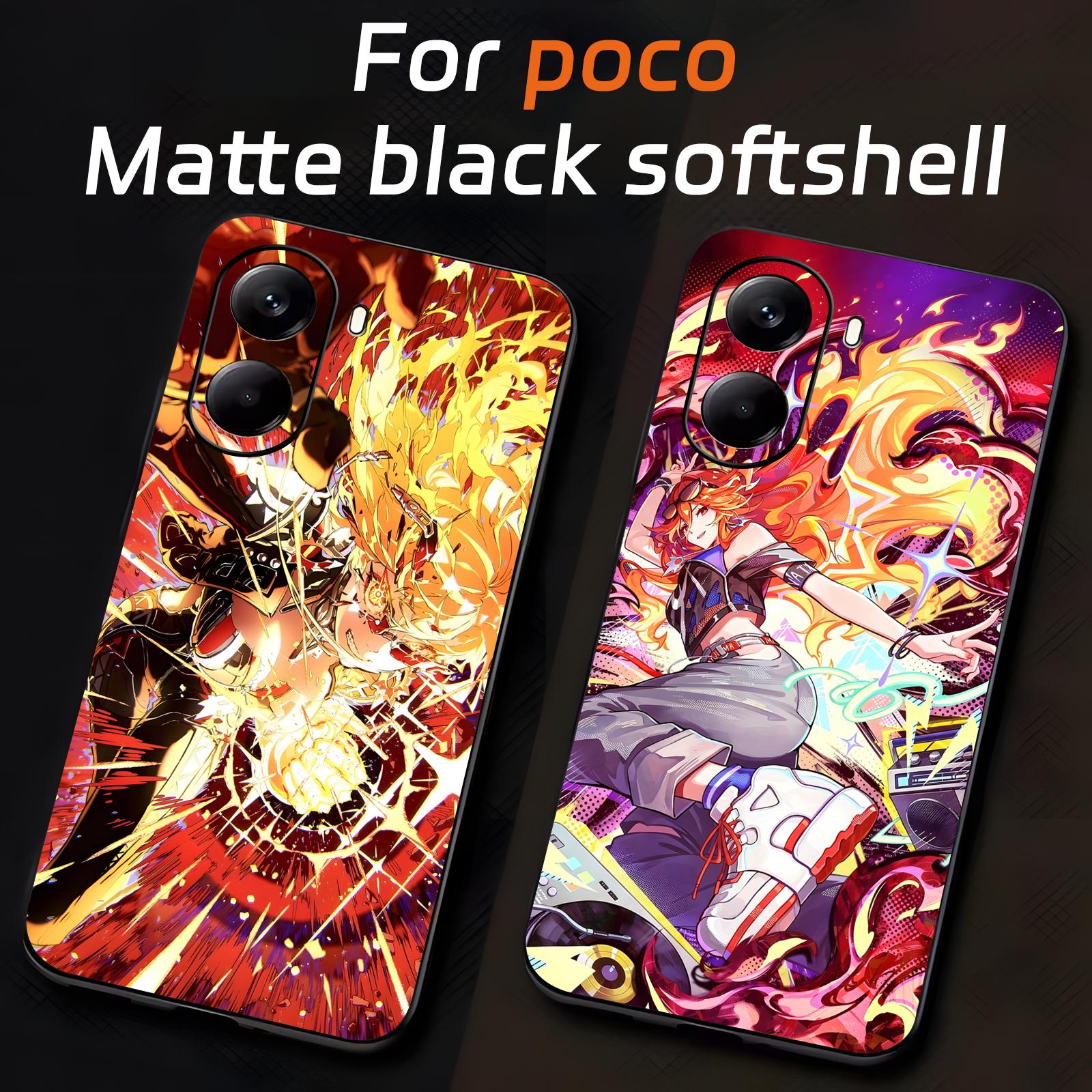 Xiaomi Poco X6 - Casing Ponsel Genshin Impact Mavuika untuk