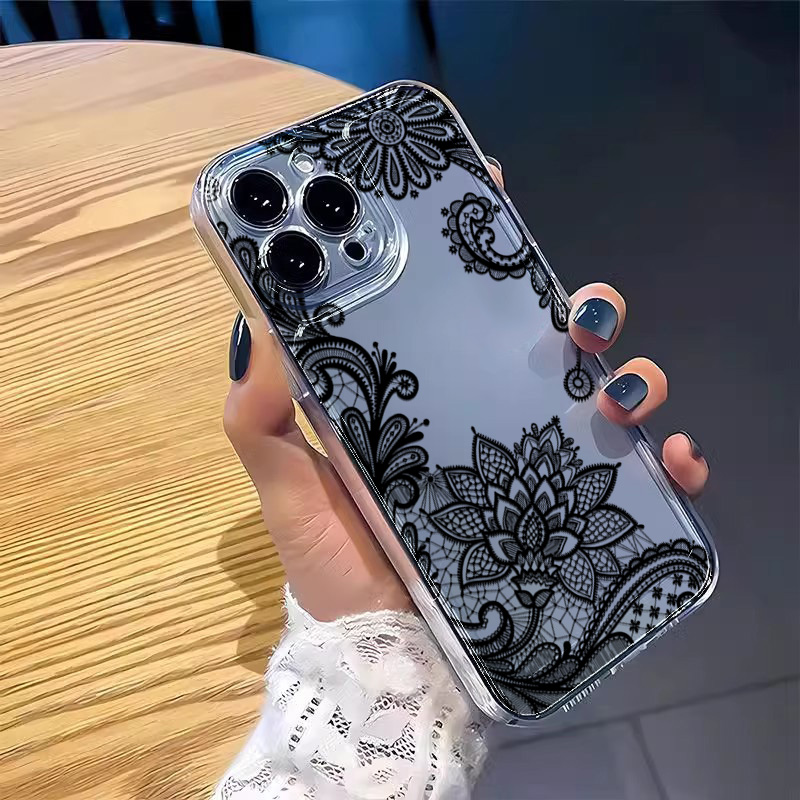 Casing Ponsel Pola Bunga Renda - Xiaomi Poco X6 ulasan dan harga
