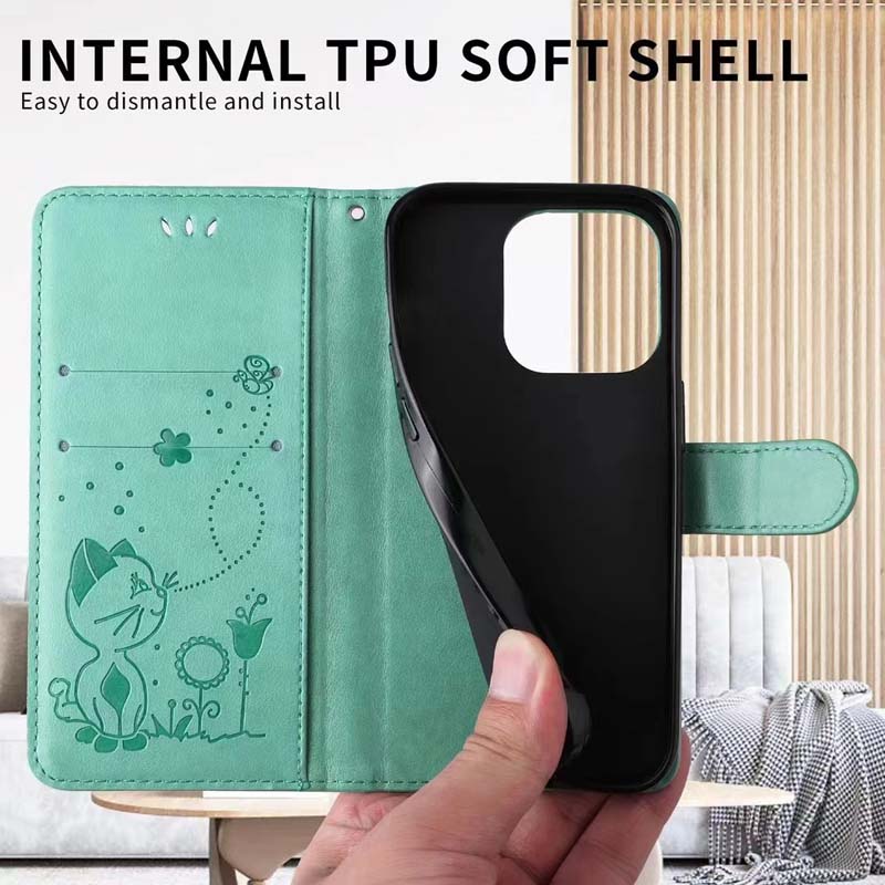 Casing Kulit Dompet Lipat untu - Oppo A78 ulasan dan harga