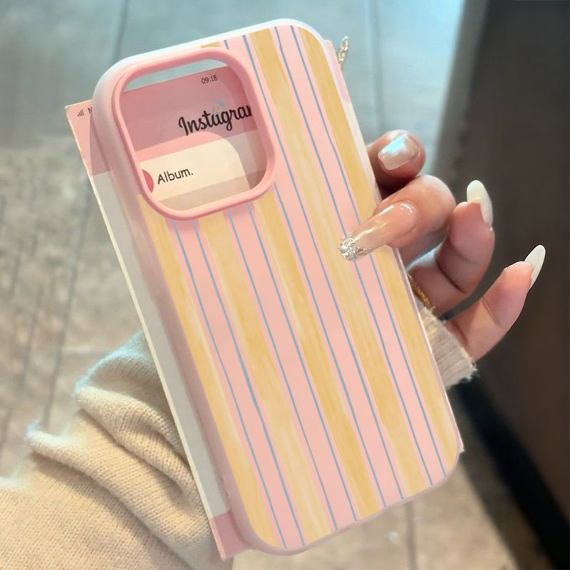 Casing Ponsel Bergaris Kuning  - Samsung Galaxy S25 ulasan dan harga