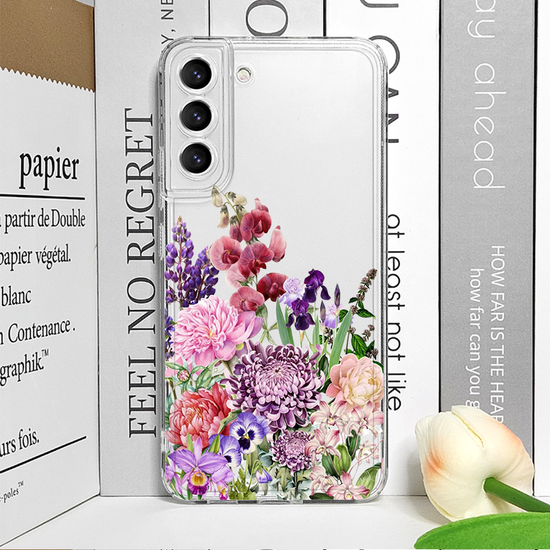 Casing Ponsel Transparan Motif - Oppo Reno 12 ulasan dan harga